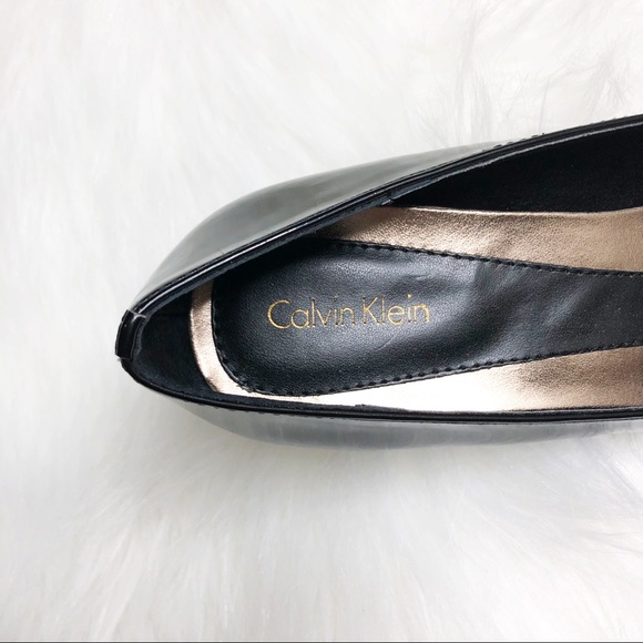 Calvin Klein Black Short Heels - Picture 4 of 8
